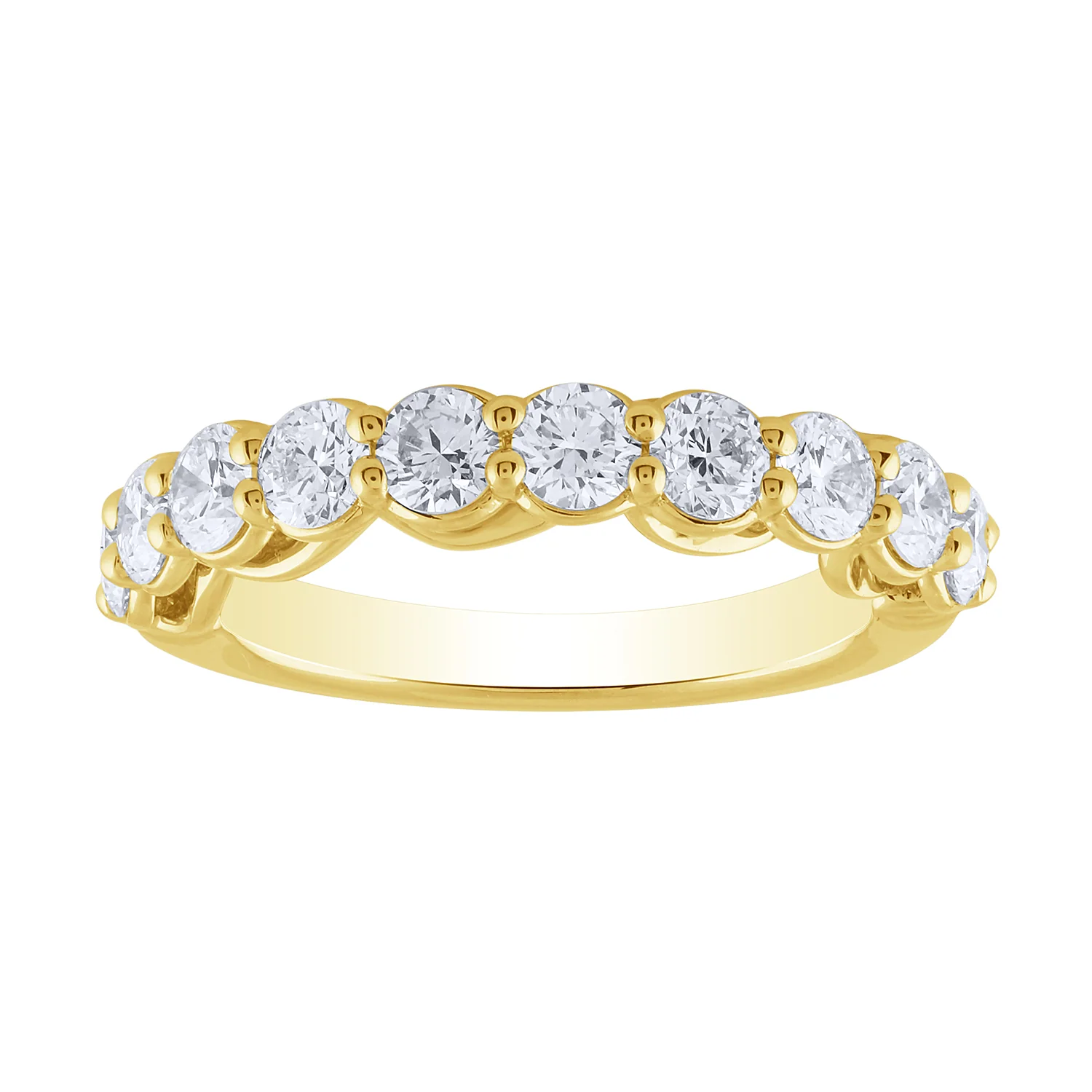 14K Gold & 1.50 TCW Lab-Grown Diamond Band - Image 4